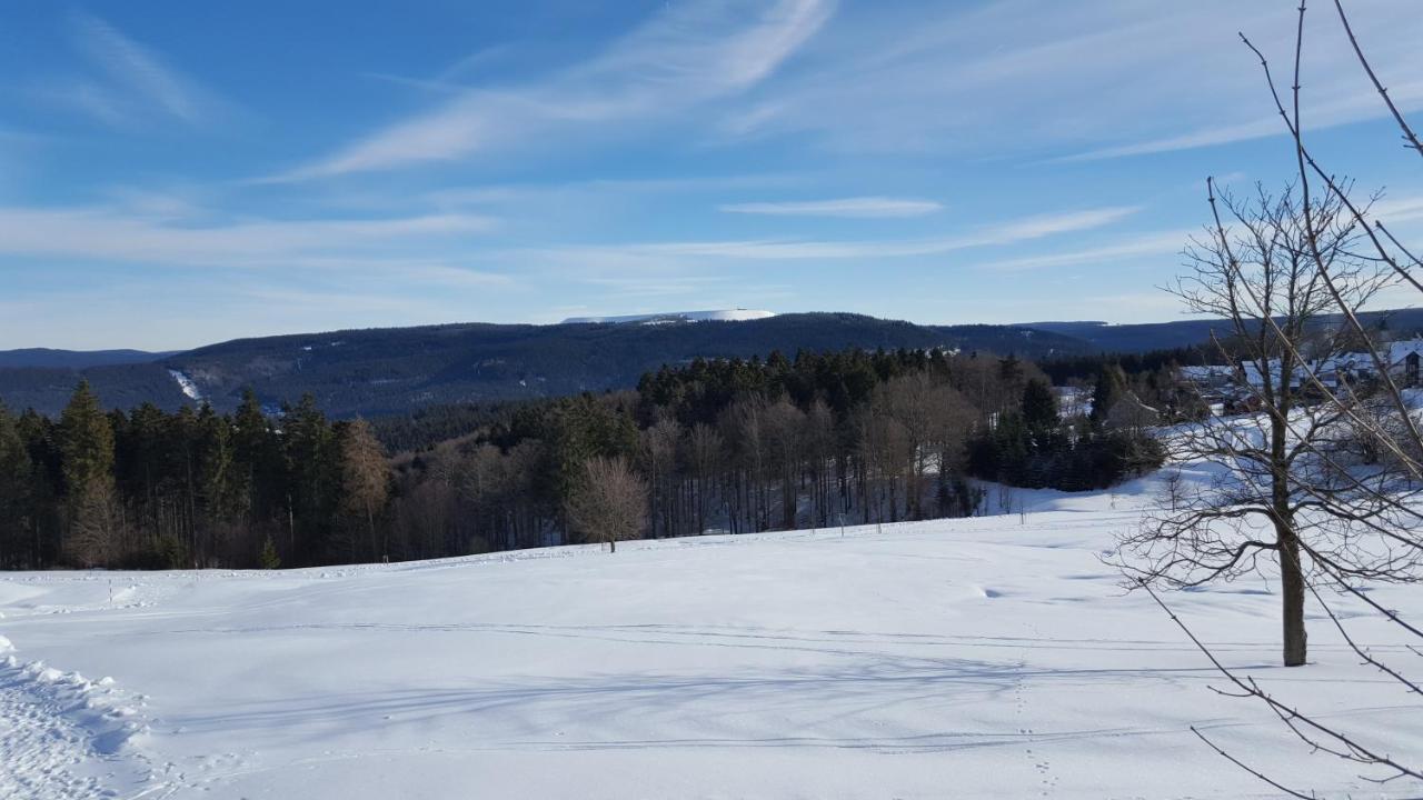 Hotel Schoene Aussicht Masserberg Esterno foto