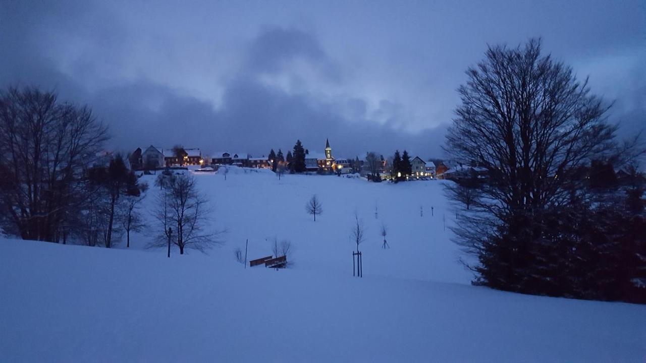 Hotel Schoene Aussicht Masserberg Esterno foto